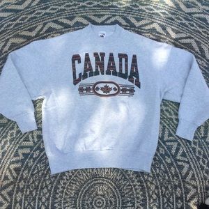 Vintage Canada crewneck sweatshirt vintage sweater